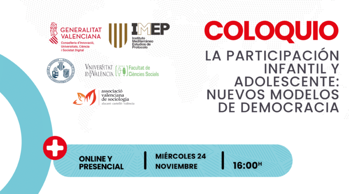 Coloquio | La participación infantil y adolescente, nuevos modelos de democracia