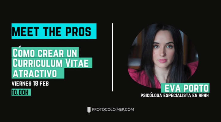Meet The Pros | Cómo crear un currículum atractivo, por Eva Porto