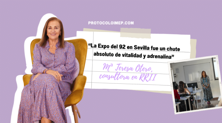 María Teresa Otero: «La Expo del 92 en Sevilla fue un chute absoluto de vitalidad y adrenalina»